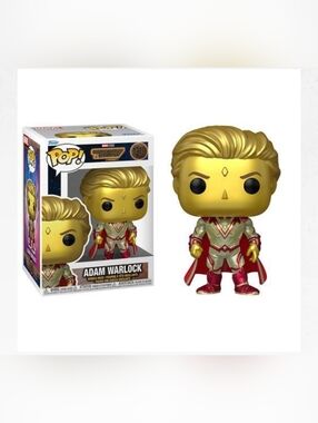 Funko Pop! Guardians Of The Galaxy Adam Warlock Gold Vinyl Figure #1210